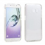 Wholesale Galaxy S7 Edge Shockproof Clear Hybrid Case (Smoke)